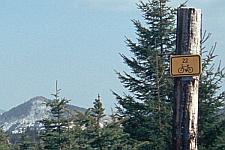 Radmarkierung mit Bukovec