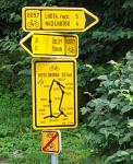 Radwegweiser Kokořín