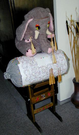 Klppelnder Elefant