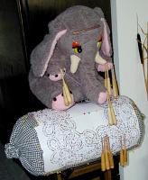 Klppelnder Elefant