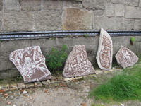 Kunst an der Touristenherberge